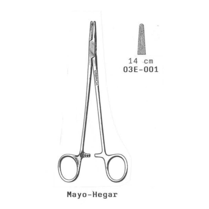 ADATU TURĒTĀJS MAYO-HEGAR 14CM 03E-001 ERBRICH