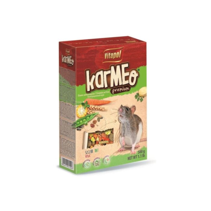 VITAPOL BARĪBA DEKORATĪVAJĀM ŽURKĀM 500G