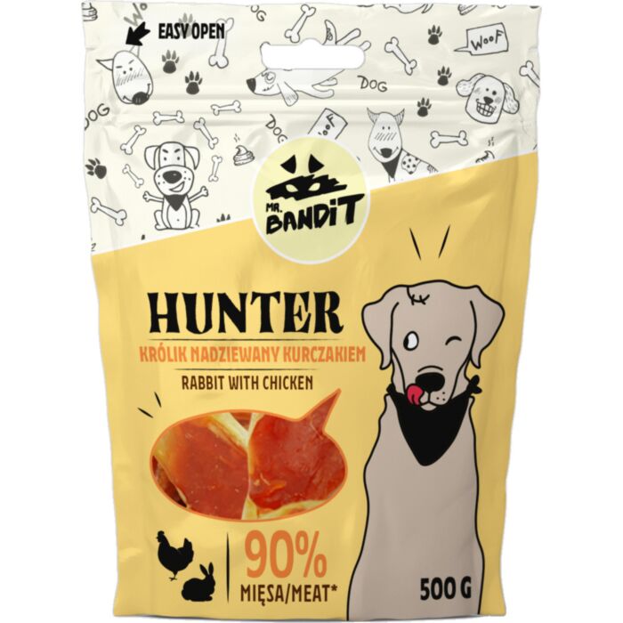MR.BANDIT HUNTER RABBIT/CHICKEN /TRUŠA AUSIS AR VISTU 500G /4966