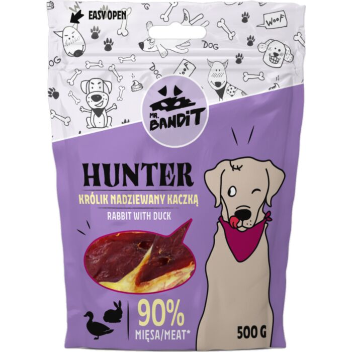 MR.BANDIT HUNTER RABBIT/DUCK /TRUŠA AUSIS AR PĪLI 500G /4942