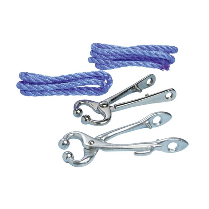 KRUUSE NĀSU BREMZE LIELLOPIEM AR NEILONA SAITI 1M /210325