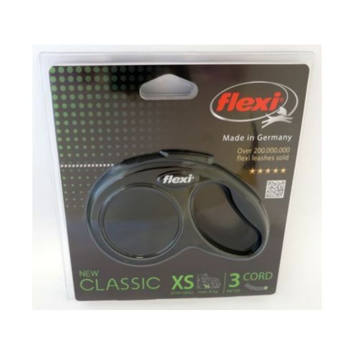 FLEXI PAVADA NEW CLASSIC VADS  XS 3M<8KG MELNS