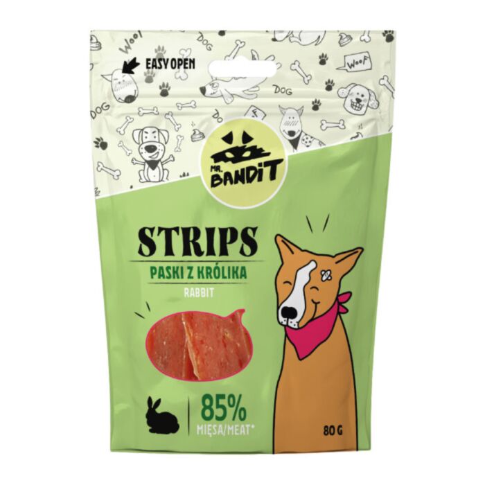 MR.BANDIT STRIPS RABBIT /TRUŠA STRĒMELES 80G /6458