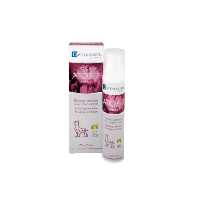 DERMOSCENT ATOP 7 SPRAY 75ML SUŅIEM/KAĶIEM produkta attēls 1
