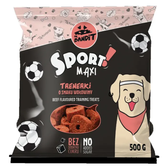 MR.BANDIT SPORT MAXI BEEF / LIELLOPS 500G /6779 produkta attēls 1