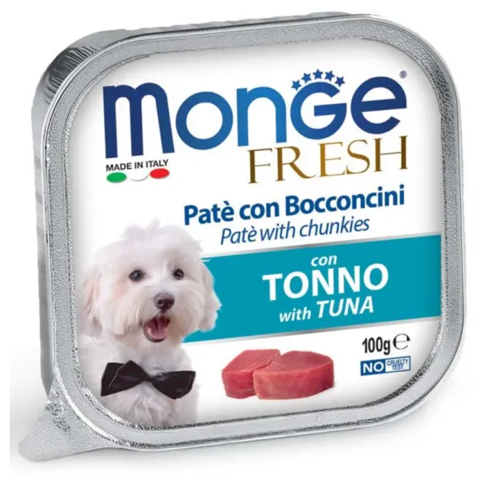 MONGE SUŅU PASTĒTE FRESH TUNCIS 100G produkta attēls 1