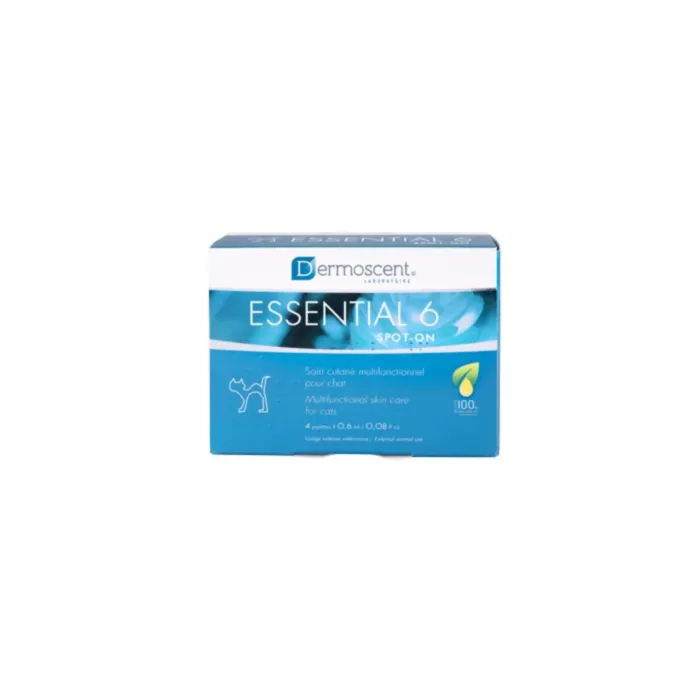 DERMOSCENT ESSENTIAL 6 SPOT-ON  0.6ML N4 KAĶIEM produkta attēls 1