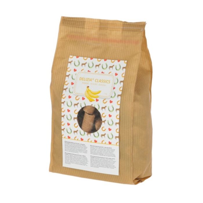 KERBL DELIZIA ZIRGU KĀRUMI BANĀNS 1KG /325005