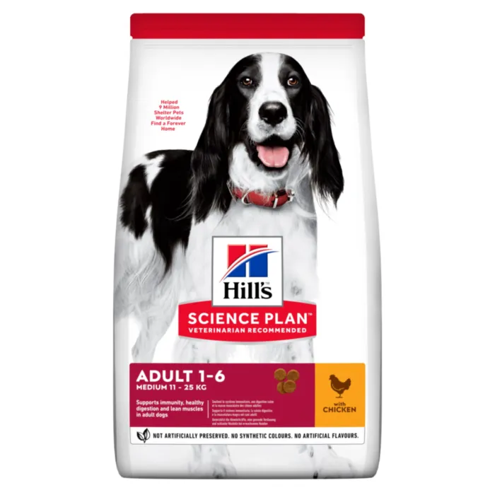 HILLS SP SUŅU SAUSĀ B MED VISTA 14KG /604354 produkta attēls 1