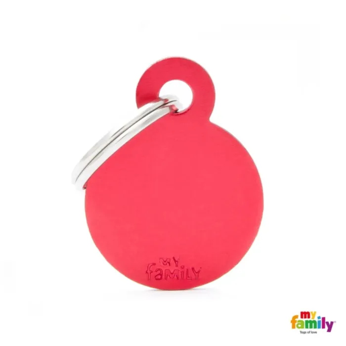 MY FAMILY KULONS BASIC TAG APLIS MAZS SARKANS /MFB15 produkta attēls 1